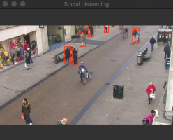AI社交距离检测器：利用Yolo目标检测改进人的检测